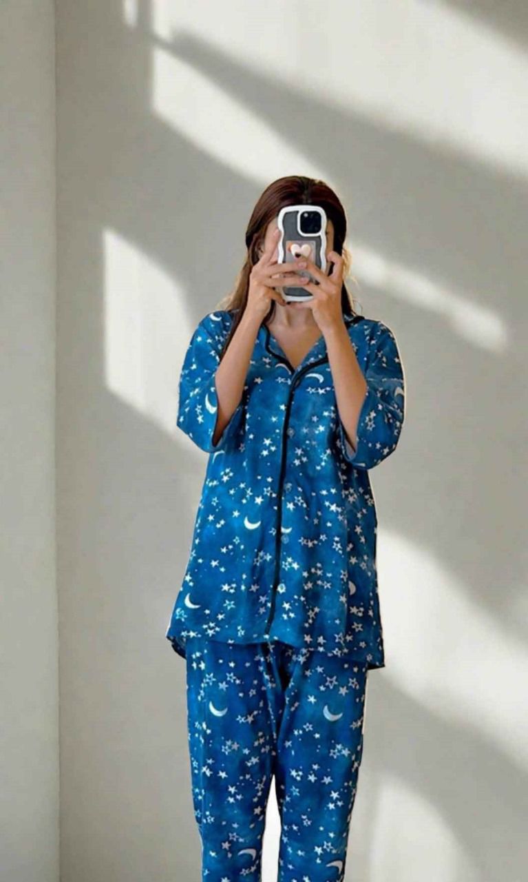 Printed Night Suit