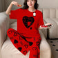 Night Suit with Printed Trouser