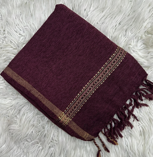 Men Velvet Shawl