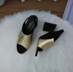 Shiny heel