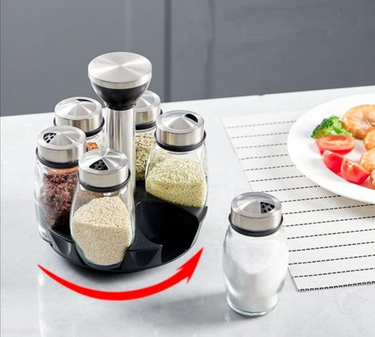 6 Bottles Spice Rack