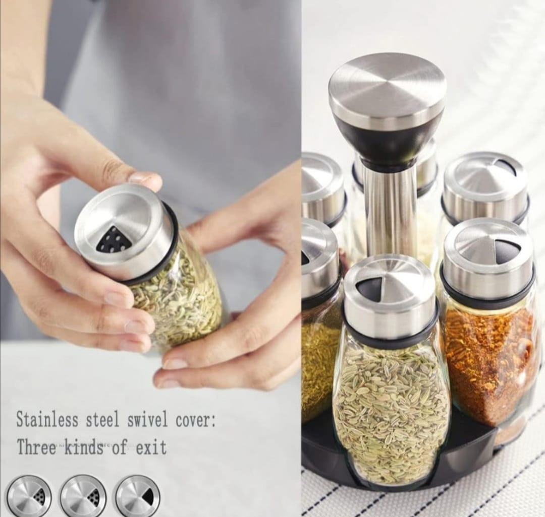 6 Bottles Spice Rack
