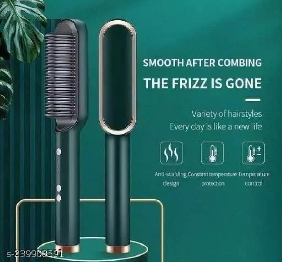 Electric Hair Straightener Brush