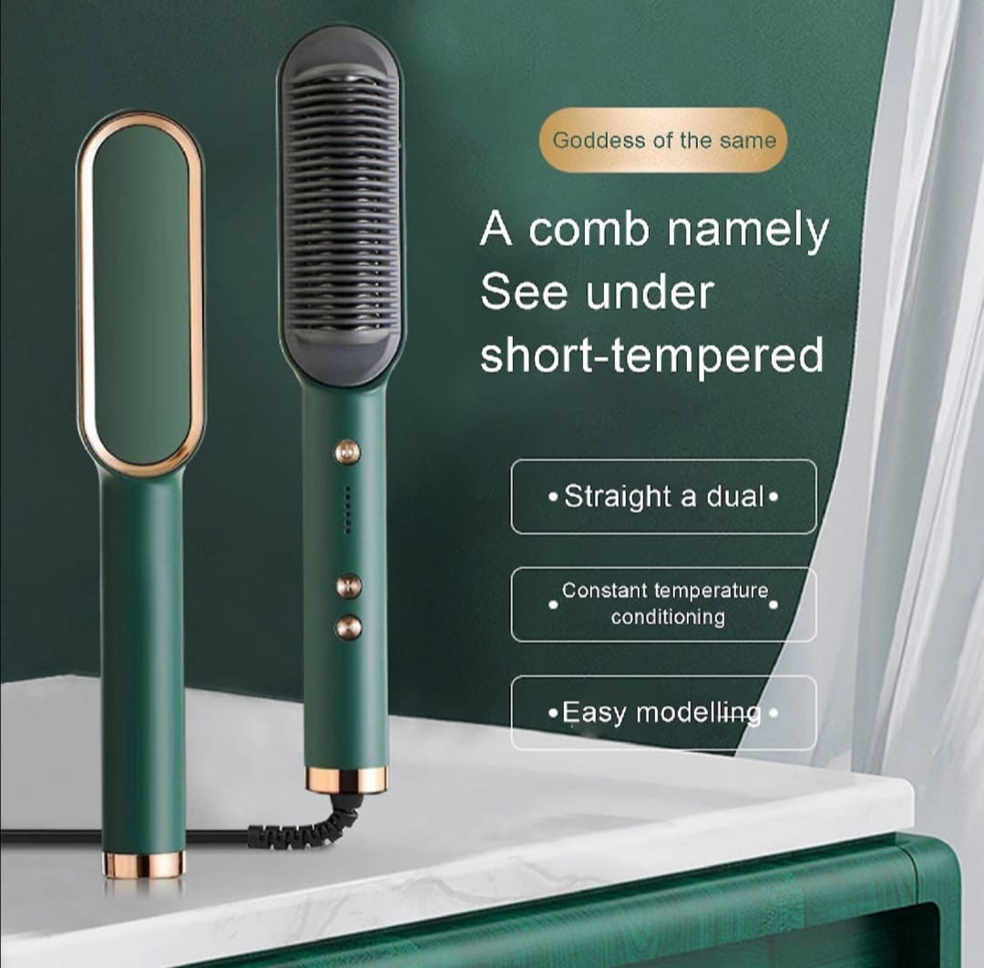 Electric Hair Straightener Brush