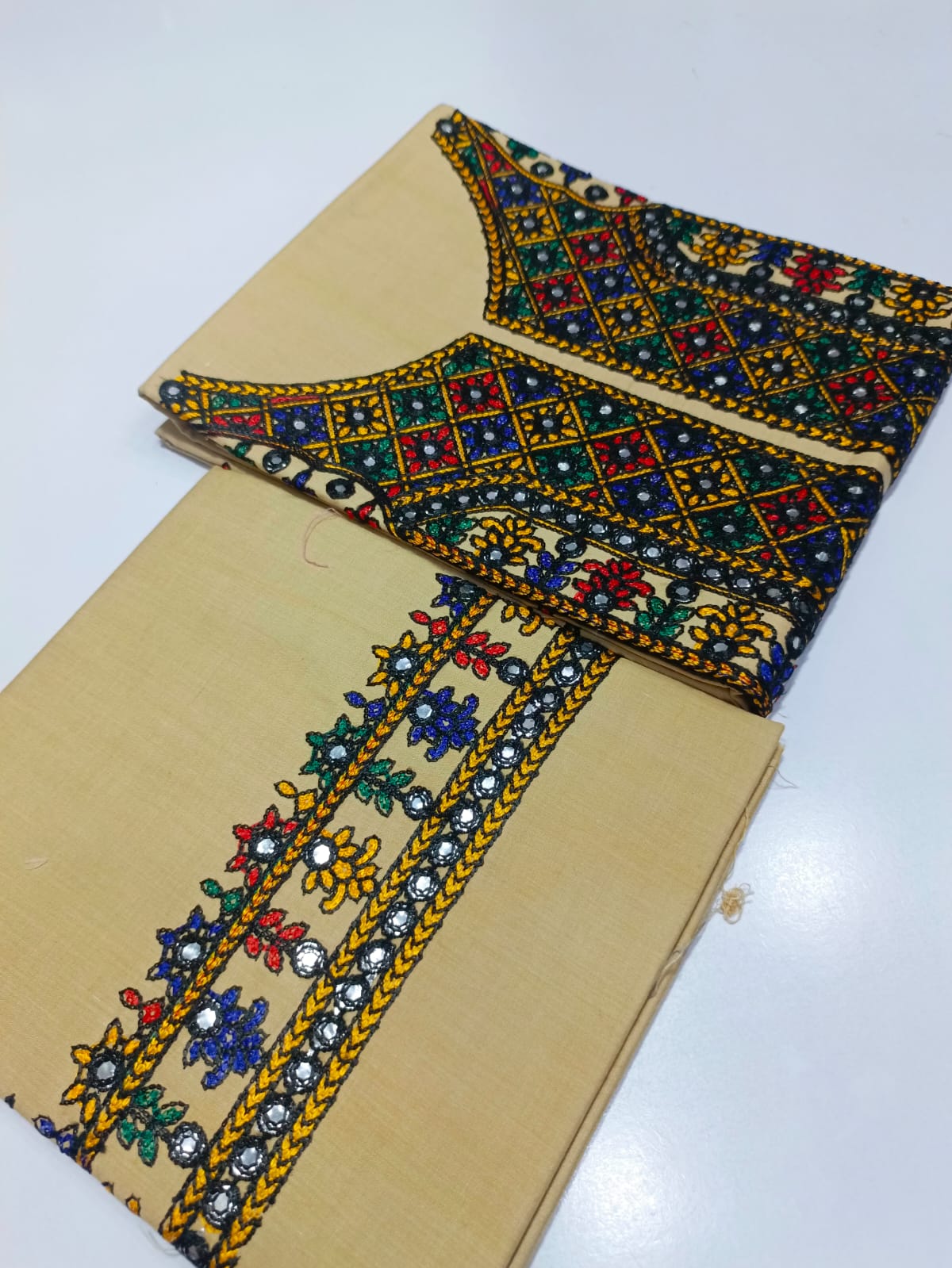 Unstitched 3 Piece Dress