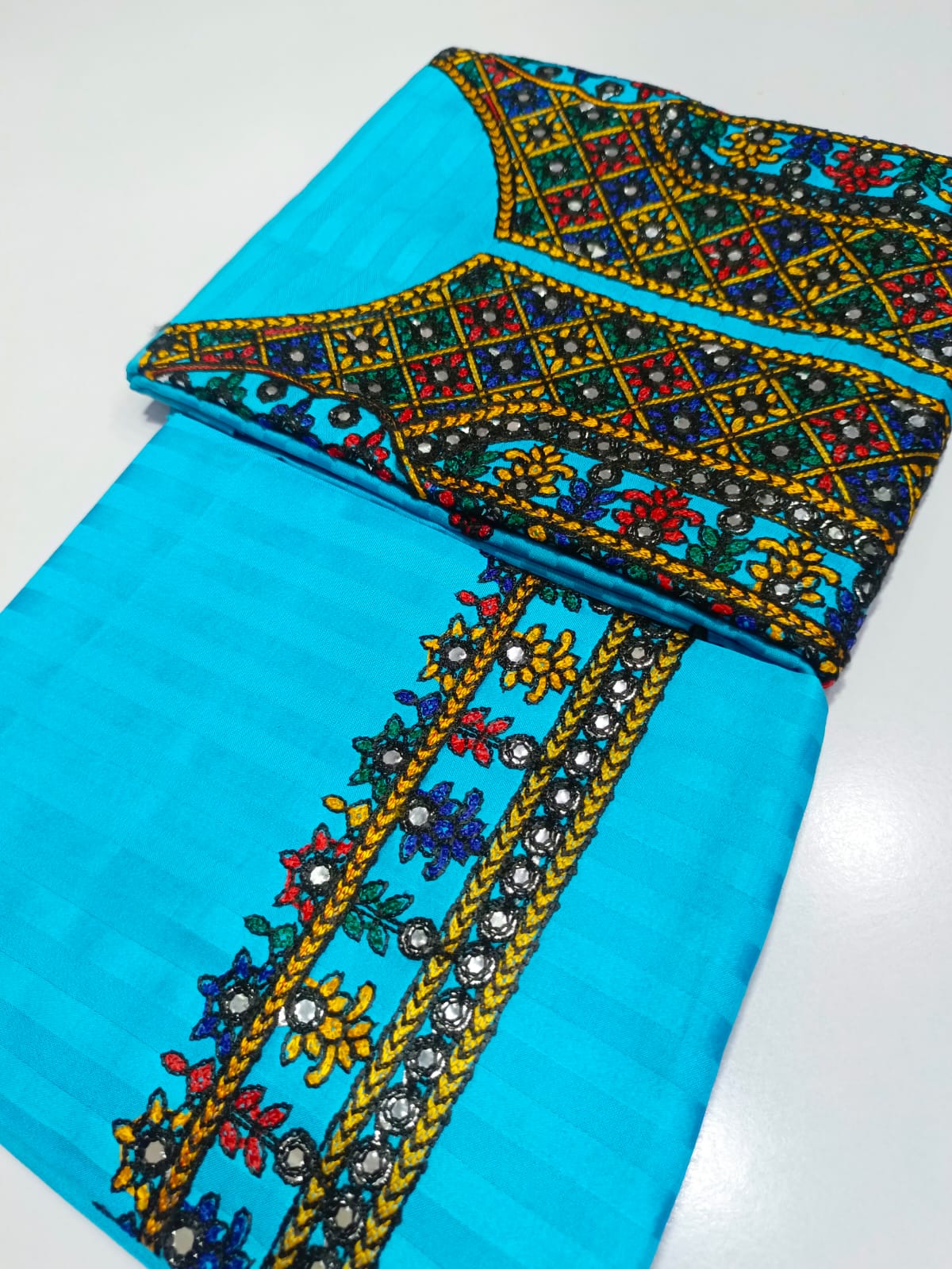 Unstitched 3 Piece Dress