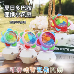 Flowers shape Table fan