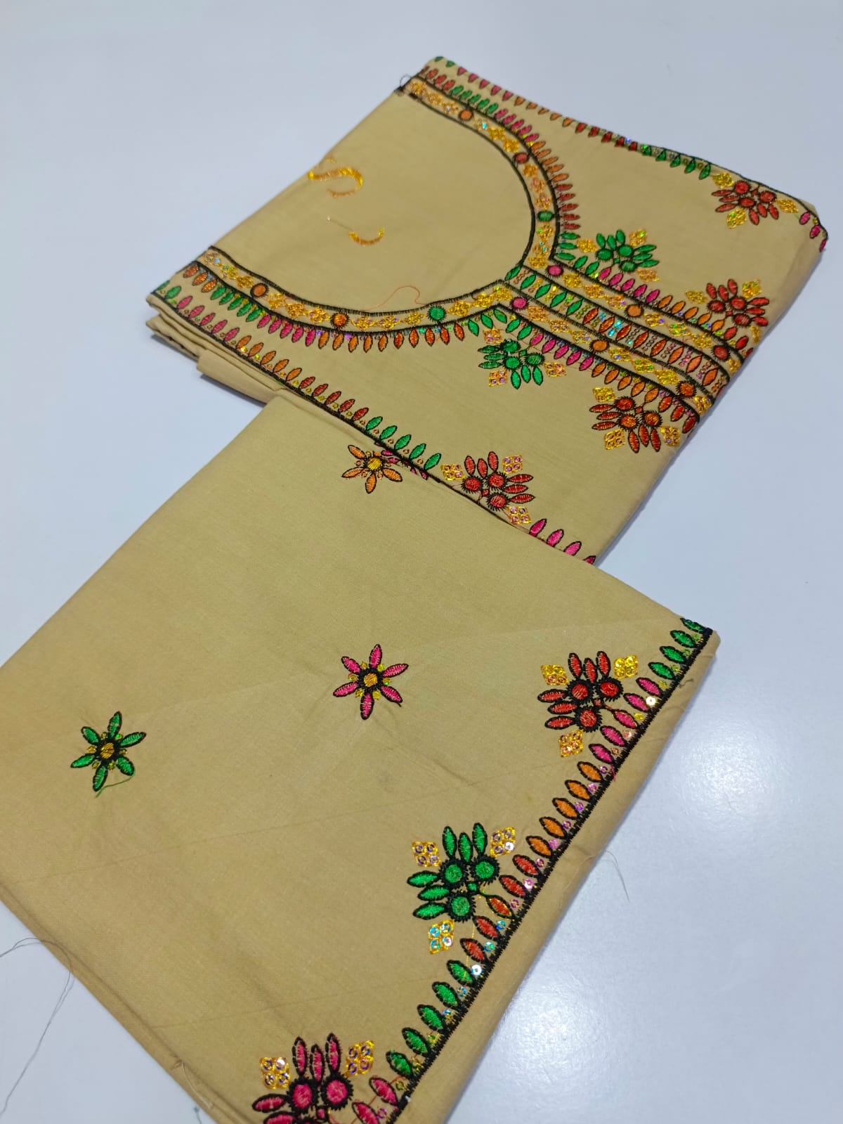 Unstitched 3 Piece Dress