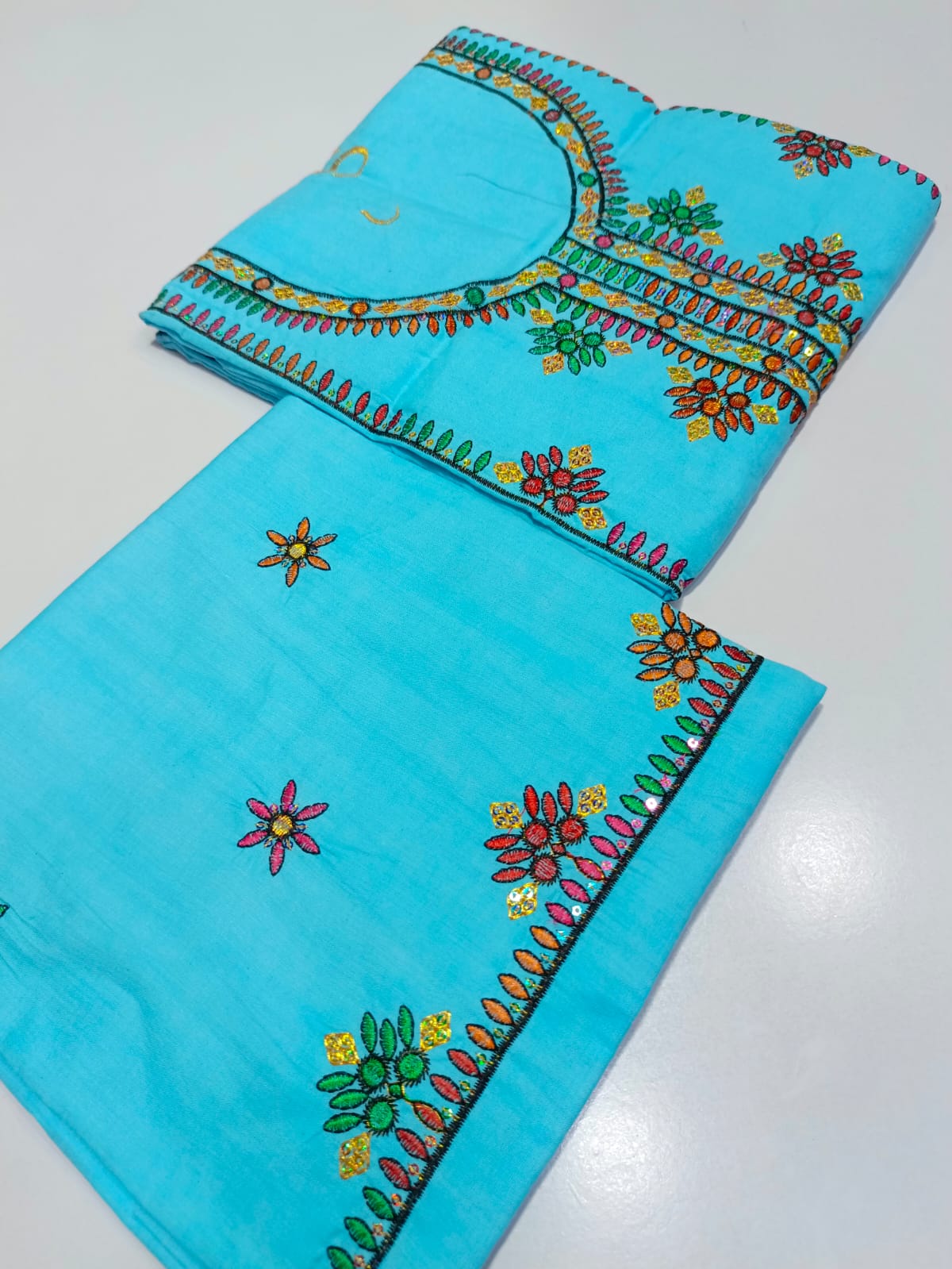 Unstitched 3 Piece Dress
