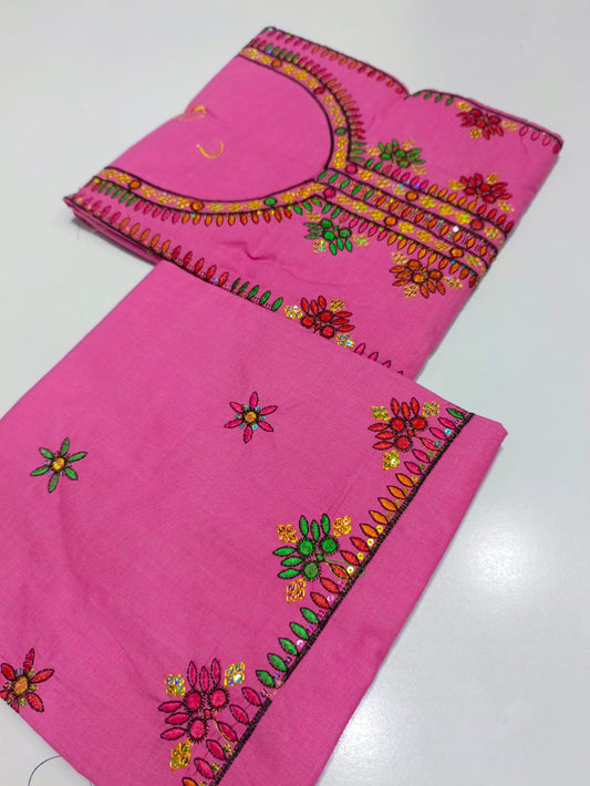 Unstitched 3 Piece Dress