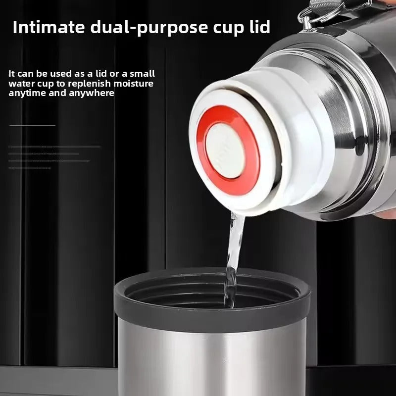 SHORT STAINLESS WATER BOTTLE