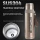 SHORT STAINLESS WATER BOTTLE