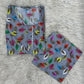 Printed 2 pcs suit