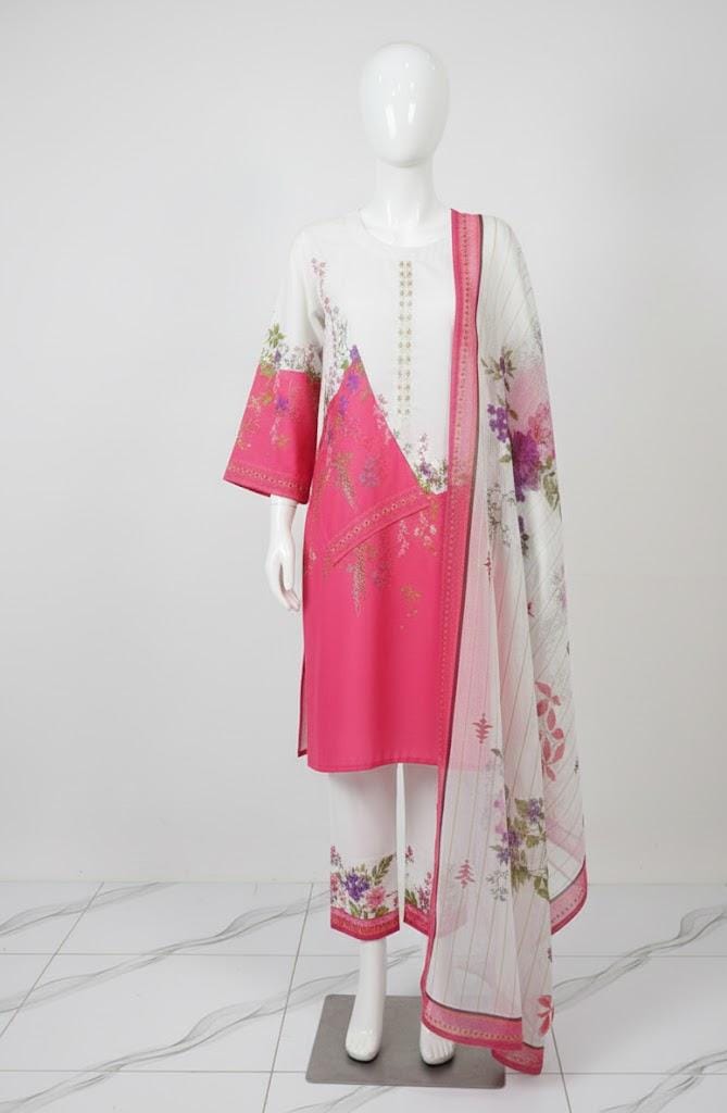 Handwork Printed Suit