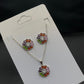 Zircon Locket Set