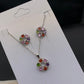 Zircon Locket Set