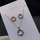 Zircon Locket Set