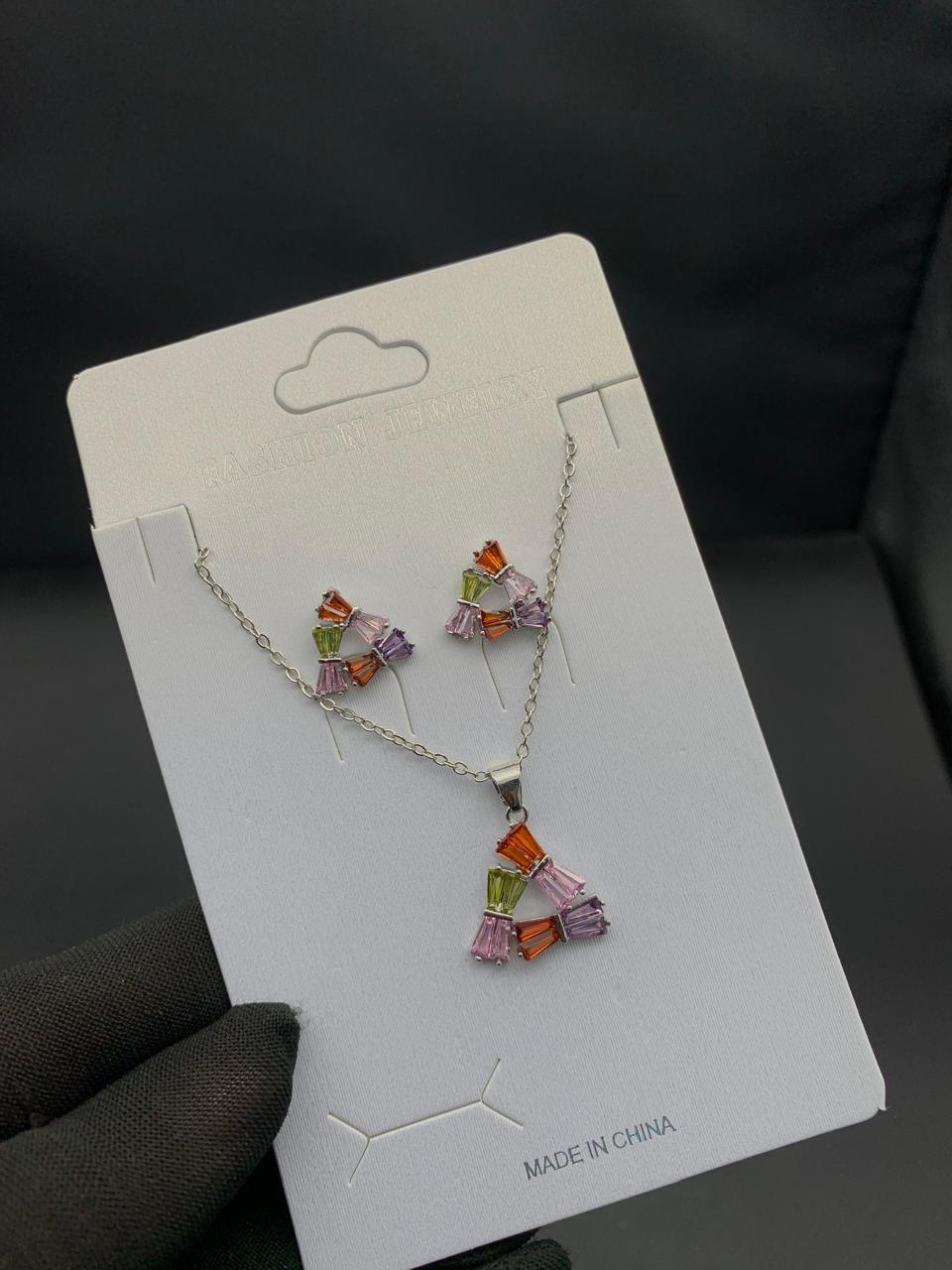Zircon Locket Set